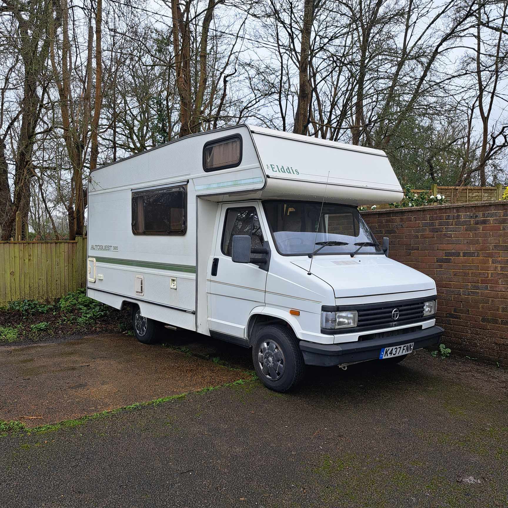 Front of my camper van 